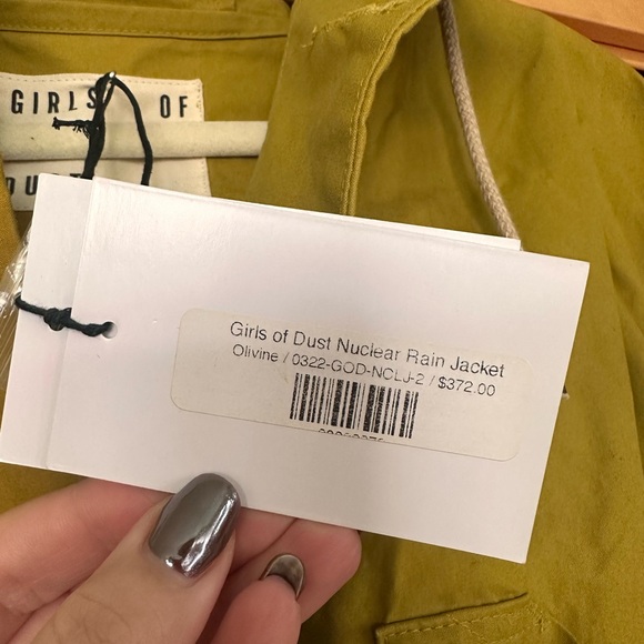 SALE CLOSET CLEAN OUT - NWT Girls of Dust Nuclear Rain Jacket - Picture 7 of 7